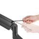 Εικόνα της Monitor Arm Desk Mount Neomounts 17-49" Curved Ultra-Wide Full Motion Black DS70PLUS-450BL1