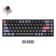 Εικόνα της Πληκτρολόγιο Keychron K6 Pro QMK/VIA 65% Bluetooth K Pro Brown Switches Black (US) K6P-H3