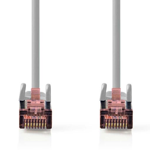 Εικόνα της Καλώδιο Δικτύου Nedis Cat.6 Ethernet RJ45 5m Grey CCGL85221GY50
