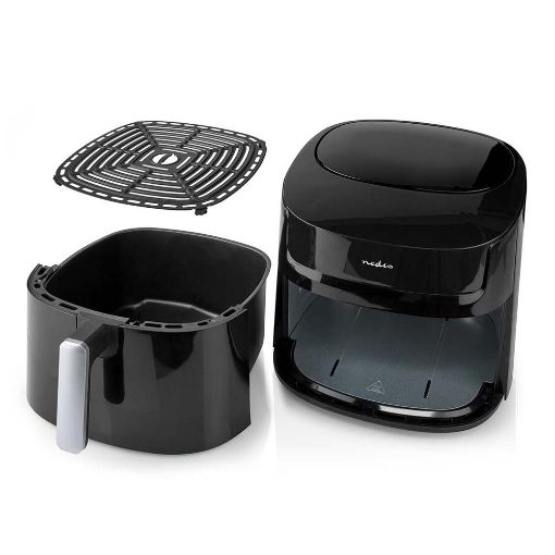 Εικόνα της Φριτέζα Αέρος Nedis 7.2lt 1800W Black KAAF170BK