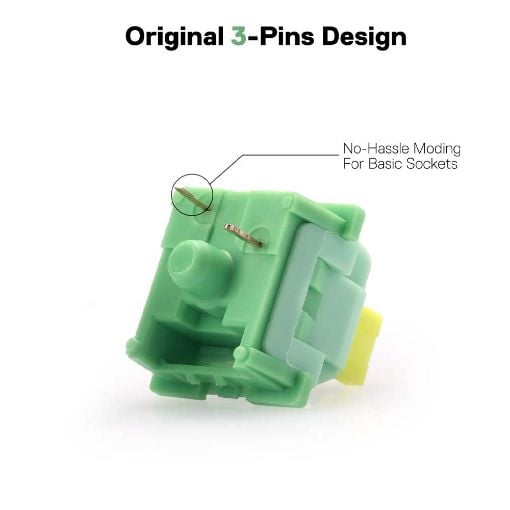 Εικόνα της Redragon A113 Bullet-QL Lime Mechanical Switches