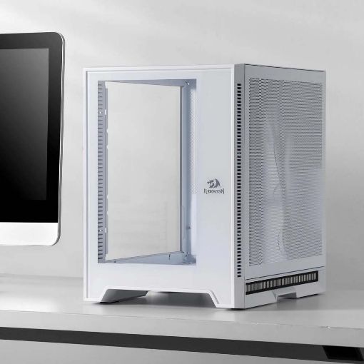 Εικόνα της Redragon MC211 Hot Rod Tempered Glass Mini White