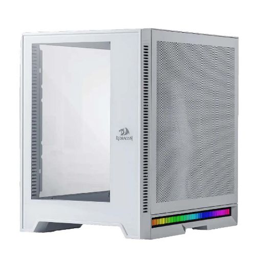 Εικόνα της Redragon MC211 Hot Rod Tempered Glass Mini White