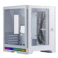 Εικόνα της Redragon MC211 Hot Rod Tempered Glass Mini White