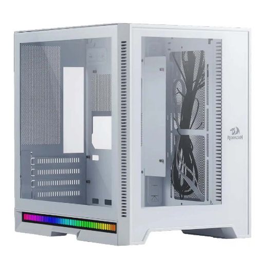 Εικόνα της Redragon MC211 Hot Rod Tempered Glass Mini White