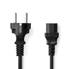 Εικόνα της Καλώδιο Τροφοδοσίας Nedis IEC-320-C13 2m Black CEGL10030BK20