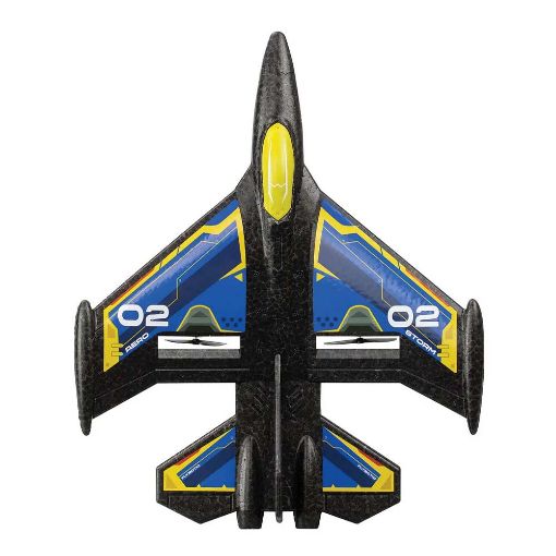 Εικόνα της Silverlit - Τηλεκατευθυνόμενο Αεροπλάνο Flybotic Sonic Evo Blue/Black 7530-85741