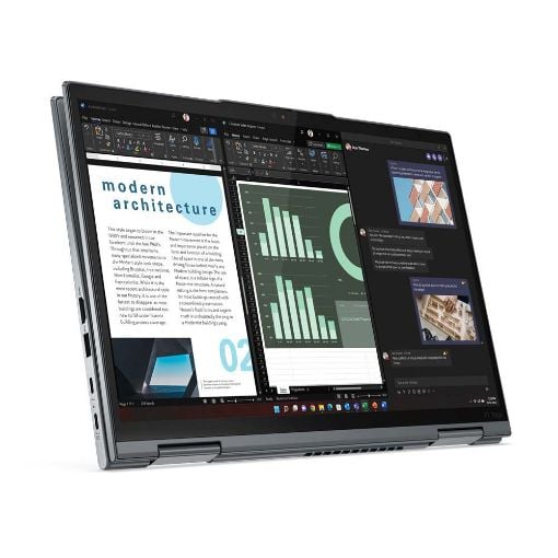 Εικόνα της Laptop Lenovo Thinkpad Yoga X1 Gen8 14" OLED Touch 4G Intel Core i7-1355U(3.70GHz) 16GB 512GB SSD Win11 Pro EN/GR 21HQ003LGM