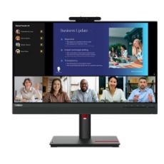 Εικόνα της Οθόνη Lenovo ThinkVision T24v-30 23.8" FHD IPS 75Hz with Webcam & Speakers 63D8MAT3EU