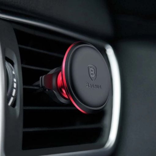 Εικόνα της Baseus Magnetic Air Vent Car Mount Holder Red C40141201913-00