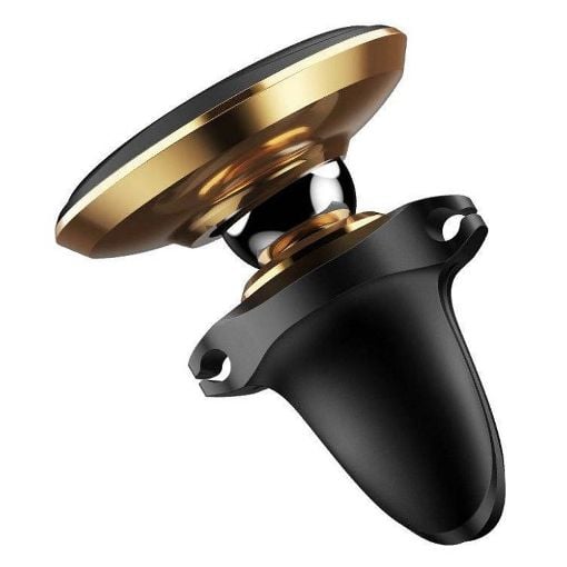 Εικόνα της Baseus Magnetic Air Vent Car Mount Holder Gold C40141201G13-00