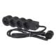 Εικόνα της Πολύπριζο Legrand 4 Θέσεων 1.5m Black/Dark Grey 694553