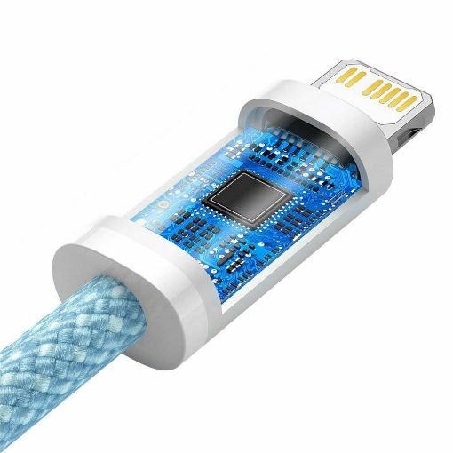 Εικόνα της Καλώδιο Baseus Dynamic USB-C to Lightning 20W 2m Blue CALD000103