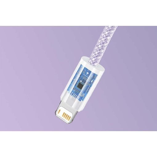 Εικόνα της Καλώδιο Baseus Dynamic USB-A to Lightning 2m Purple CALD000505
