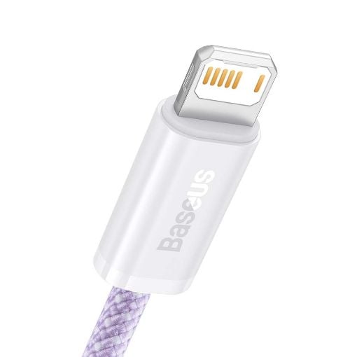 Εικόνα της Καλώδιο Baseus Dynamic USB-A to Lightning 2m Purple CALD000505
