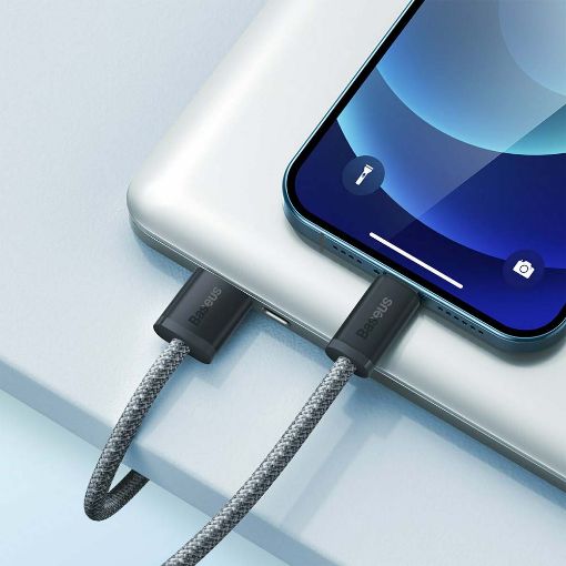 Εικόνα της Καλώδιο Baseus Dynamic USB-A to Lightning 2m Grey CALD000516