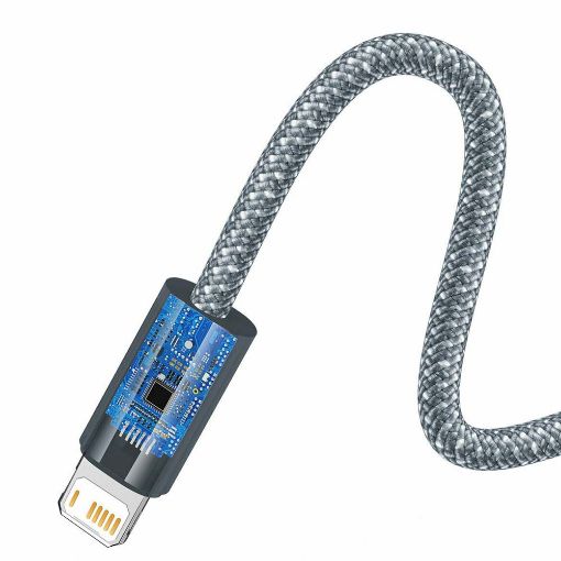 Εικόνα της Καλώδιο Baseus Dynamic USB-A to Lightning 2m Grey CALD000516