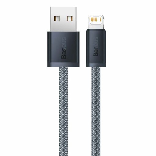Εικόνα της Καλώδιο Baseus Dynamic USB-A to Lightning 2m Grey CALD000516