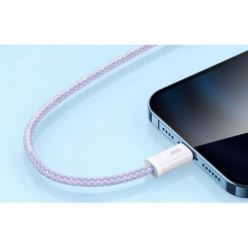 Εικόνα της Καλώδιο Baseus Dynamic 2 USB-A to Lightning 1m Purple CALD040005