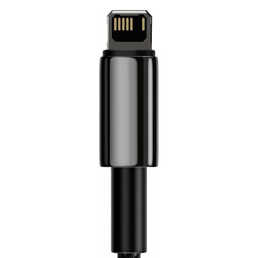 Εικόνα της Καλώδιο Baseus Tungsten Gold USB-A to Lightning 2m Black CALWJ-A01