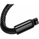 Εικόνα της Καλώδιο Baseus Tungsten Gold USB-A to Lightning 2m Black CALWJ-A01