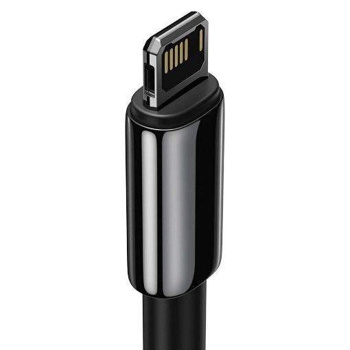 Εικόνα της Καλώδιο Baseus Tungsten Gold USB-A to Lightning 2m Black CALWJ-A01
