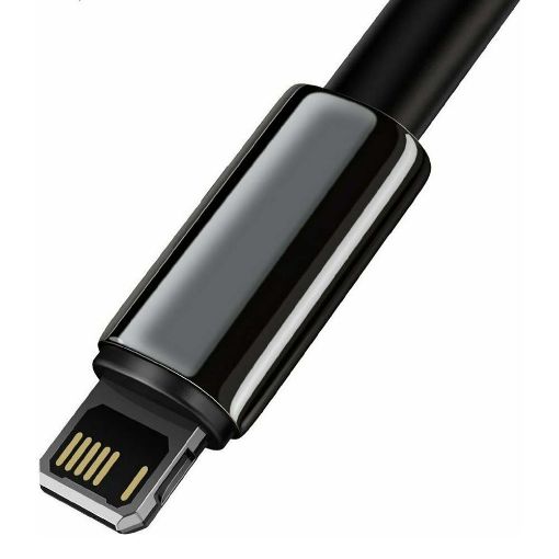 Εικόνα της Καλώδιο Baseus Tungsten Gold USB-A to Lightning 2m Black CALWJ-A01