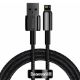 Εικόνα της Καλώδιο Baseus Tungsten Gold USB-A to Lightning 2m Black CALWJ-A01