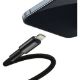 Εικόνα της Καλώδιο Baseus High Density USB-C To Lightning 20W 1m Black CATLGD-01