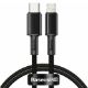Εικόνα της Καλώδιο Baseus High Density USB-C To Lightning 20W 1m Black CATLGD-01