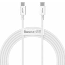 Εικόνα της Καλώδιο Baseus Superior USB-C to USB-C 100W 2m White CATYS-C02