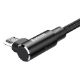 Εικόνα της Καλώδιο Baseus MVP Elbow USB-A to micro USB 2m Black CAMMVP-B01