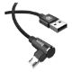 Εικόνα της Καλώδιο Baseus MVP Elbow USB-A to micro USB 2m Black CAMMVP-B01