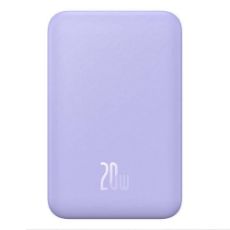 Εικόνα της Power Bank Baseus Slim & Compact 5000mAh Wireless 20W Purple P10022107513-00