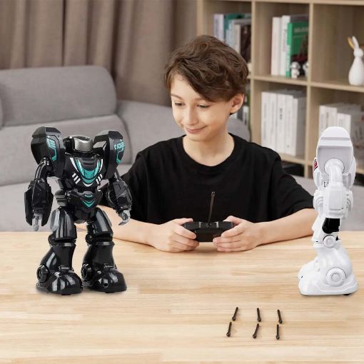 Εικόνα της Silverlit - Τηλεκατευθυνόμενο Ρομπότ Robo Blast One (Black/White) 7530-88589