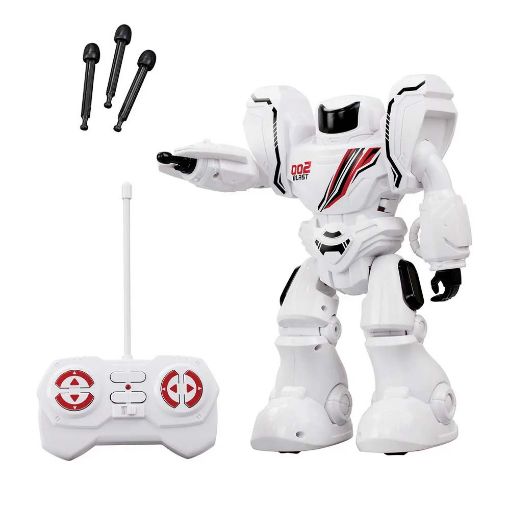 Εικόνα της Silverlit - Τηλεκατευθυνόμενο Ρομπότ Robo Blast One (Black/White) 7530-88589