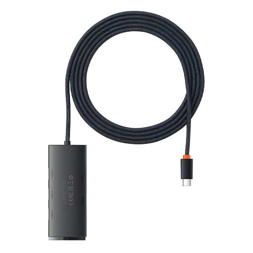 Εικόνα της USB-C Hub Baseus Lite 4-port USB 3.0 Black WKQX030501