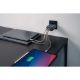 Εικόνα της Φορτιστής Verbatim GaN 3x USB-C & USB-A 240W Grey 32205