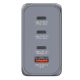 Εικόνα της Φορτιστής Verbatim GaN 3x USB-C & USB-A 240W Grey 32205