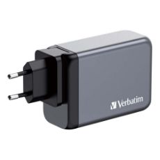 Εικόνα της Φορτιστής Verbatim GaN 3x USB-C & USB-A 240W Grey 32205