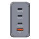 Εικόνα της Φορτιστής Verbatim GaN 3x USB-C & USB-A 200W Grey 32204