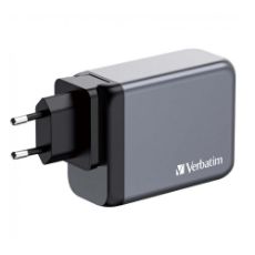 Εικόνα της Φορτιστής Verbatim GaN 3x USB-C & USB-A 200W Grey 32204