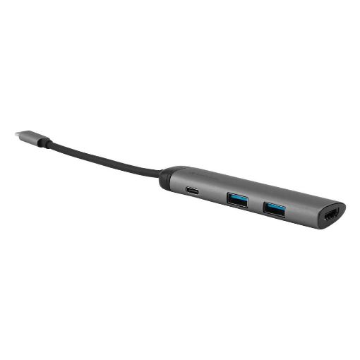 Εικόνα της Docking Station Verbatim USB-C HDMI USB 3.0 Grey 49140