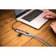 Εικόνα της Docking Station Verbatim USB-C HDMI Ethernet Grey 49141