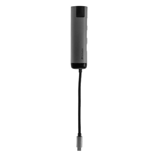 Εικόνα της Docking Station Verbatim USB-C HDMI Ethernet Grey 49141