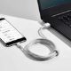 Εικόνα της Καλώδιο Baseus Simple Wisdom USB 2.0 to Micro USB 1.5m White (2-Pack) TZCAMZJ-02