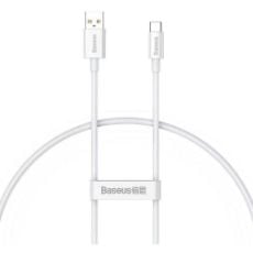 Εικόνα της Καλώδιο Baseus Superior USB-A to USB-C M/M 100W 0.25m White P10320102214-00