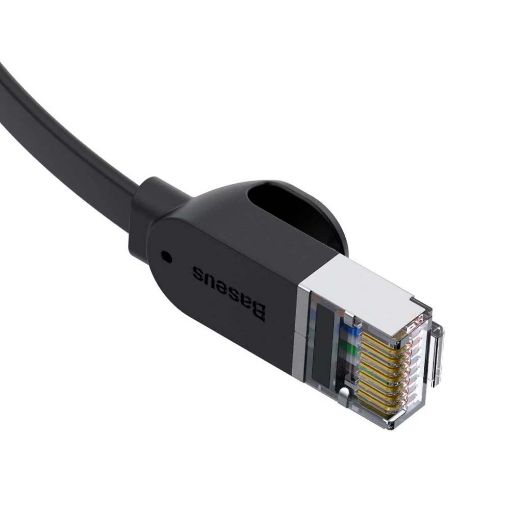 Εικόνα της Καλώδιο Δικτύου Baseus UTP Flat Cat.6 0.5m Black PCWL-A01