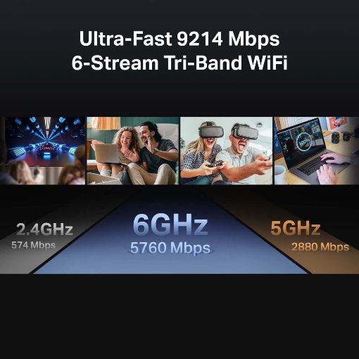 Εικόνα της Router Tp-Link Archer BE550 Tri-Band 2.5G BE9300 WiFi 7