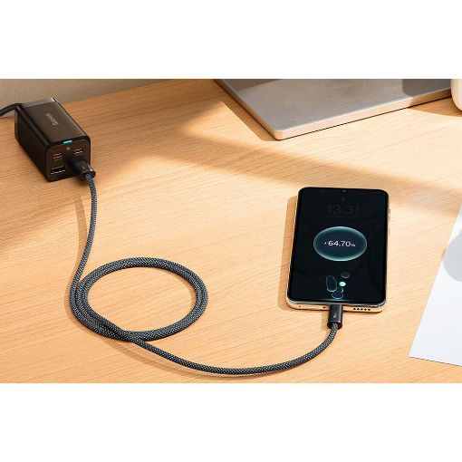 Εικόνα της Καλώδιο Baseus Dynamic USB-A to USB-C 100W 1m Grey CALD000616